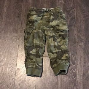 2T camo pants!